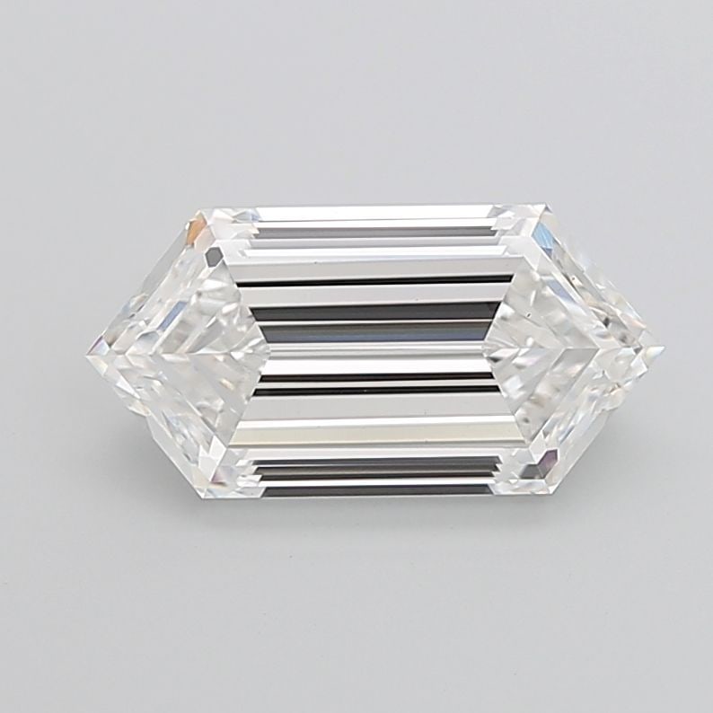 Loose Diamond - HEXAGONAL 5.54ct E VS1: Loose Diamond - HEXAGONAL 5.54ct E VS1 Source: This is a real non-mined Diamond that has been grown in a lab Shape: HEXAGONAL Carats: 5.54 Color: E Clarity: VS1 Certification: IGI Video: