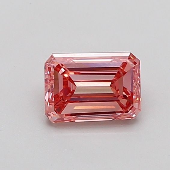 Loose Diamond - EMERALD 1.0ct Fancy Vivid Pink VS2: Loose Diamond - EMERALD 1.0ct Fancy Vivid Pink VS2 Source: This is a real non-mined Diamond that has been grown in a lab Shape: EMERALD Carats: 1.0 Color: Fancy Vivid Pink Certification: IGI Video: