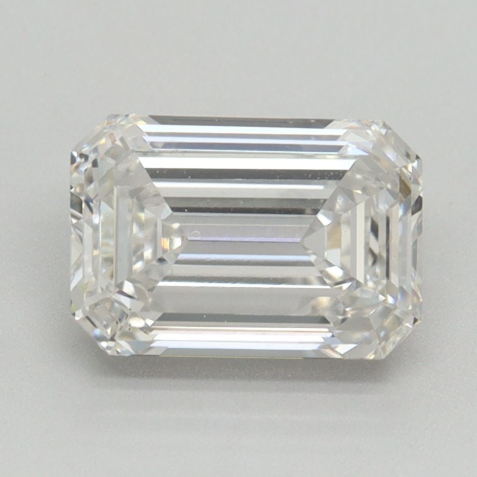 Loose Diamond - EMERALD 2.54ct F VS1: Loose Diamond - EMERALD 2.54ct F VS1 Source: This is a real non-mined Diamond that has been grown in a lab Shape: EMERALD Carats: 2.54 Color: F Clarity: VS1 Certification: NONE Video: