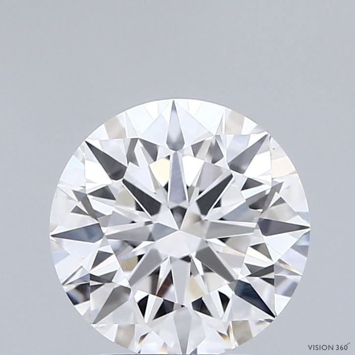 Ideal Loose Diamond - ROUND 2.01ct E VVS2: Ideal Loose Diamond - ROUND 2.01ct E VVS2 Source: This is a real non-mined Diamond that has been grown in a lab Shape: ROUND Carats: 2.01 Color: E Clarity: VVS2 Certification: IGI Video: Video Link 
