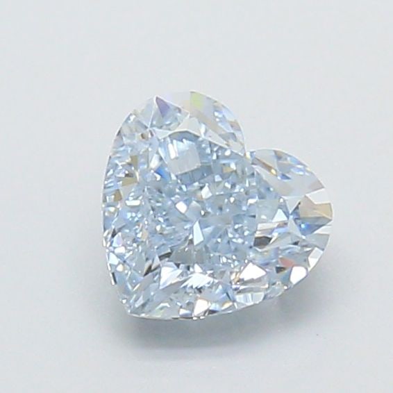 Loose Diamond - HEART 1.01ct Fancy Blue VVS2: Loose Diamond - HEART 1.01ct Fancy Blue VVS2 Source: This is a real non-mined Diamond that has been grown in a lab Shape: HEART Carats: 1.01 Color: Fancy Blue Certification: IGI Video: