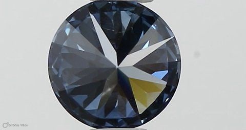Loose Diamond - ROUND 0.35ct Fancy Vivid Blue SI1: Loose Diamond - ROUND 0.35ct Fancy Vivid Blue SI1 Source: This is a real non-mined Diamond that has been grown in a lab Shape: ROUND Carats: 0.35 Color: Fancy Vivid Blue Certification: IGI Video: