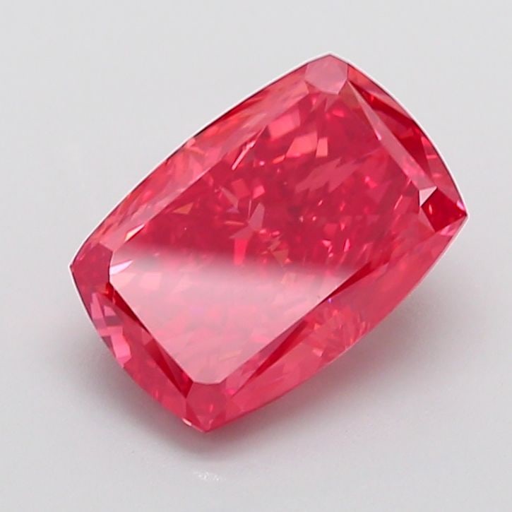 Loose Diamond - CUSHION MODIFIED 5.0ct Fancy Vivid Red VS1 (1 of 1)