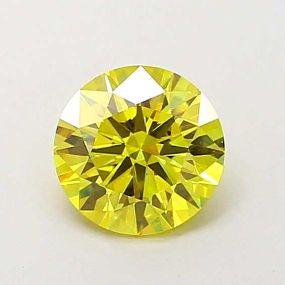 Ideal Loose Diamond - ROUND 1.04ct Fancy Vivid Yellow VVS2: Ideal Loose Diamond - ROUND 1.04ct Fancy Vivid Yellow VVS2 Source: This is a real non-mined Diamond that has been grown in a lab Shape: ROUND Carats: 1.04 Color: Fancy Vivid Yellow Certification: IGI