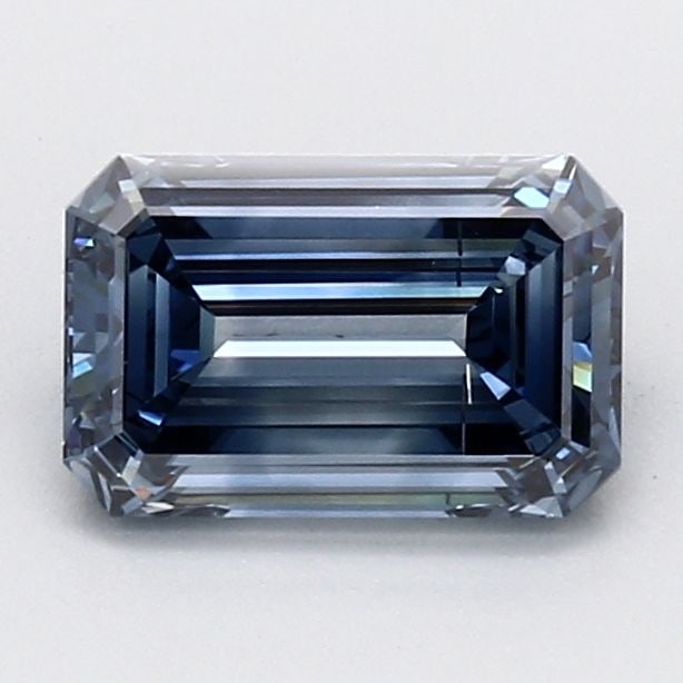 Loose Diamond - EMERALD 1.5ct Fancy Deep Blue SI1 (1 of 1)