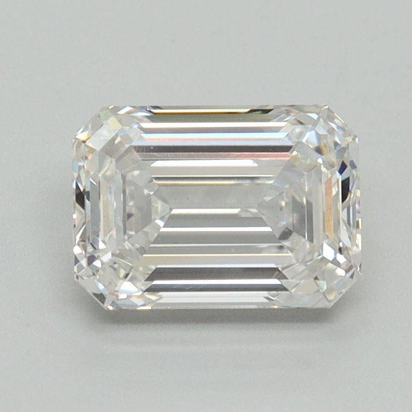 Loose Diamond - EMERALD 1.64ct F VS1: Loose Diamond - EMERALD 1.64ct F VS1 Source: This is a real non-mined Diamond that has been grown in a lab Shape: EMERALD Carats: 1.64 Color: F Clarity: VS1 Certification: NONE Video: Video Link 