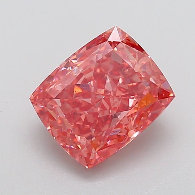 Loose Diamond - CUSHION MODIFIED 4.03ct Fancy Vivid Pink VS1: Loose Diamond - CUSHION MODIFIED 4.03ct Fancy Vivid Pink VS1 Source: This is a real non-mined Diamond that has been grown in a lab Shape: CUSHION MODIFIED Carats: 4.03 Color: Fancy Vivid Pink