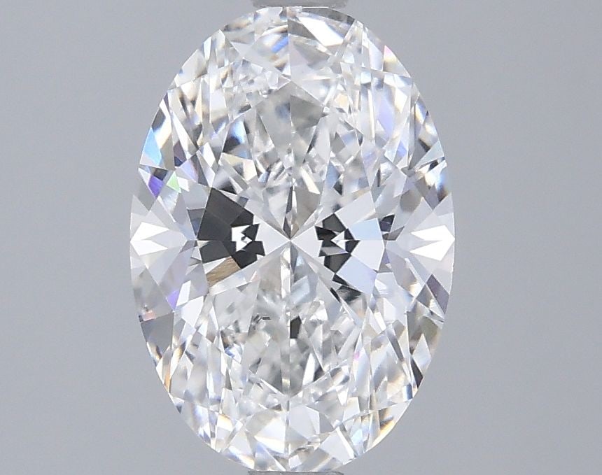 Loose Diamond - OVAL 2.02ct E VVS2: Loose Diamond - OVAL 2.02ct E VVS2 Source: This is a real non-mined Diamond that has been grown in a lab Shape: OVAL Carats: 2.02 Color: E Clarity: VVS2 Certification: IGI Video: