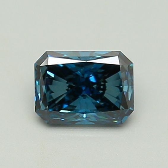 Loose Diamond - RADIANT 1.01ct Fancy Vivid Blue SI1 (1 of 1)