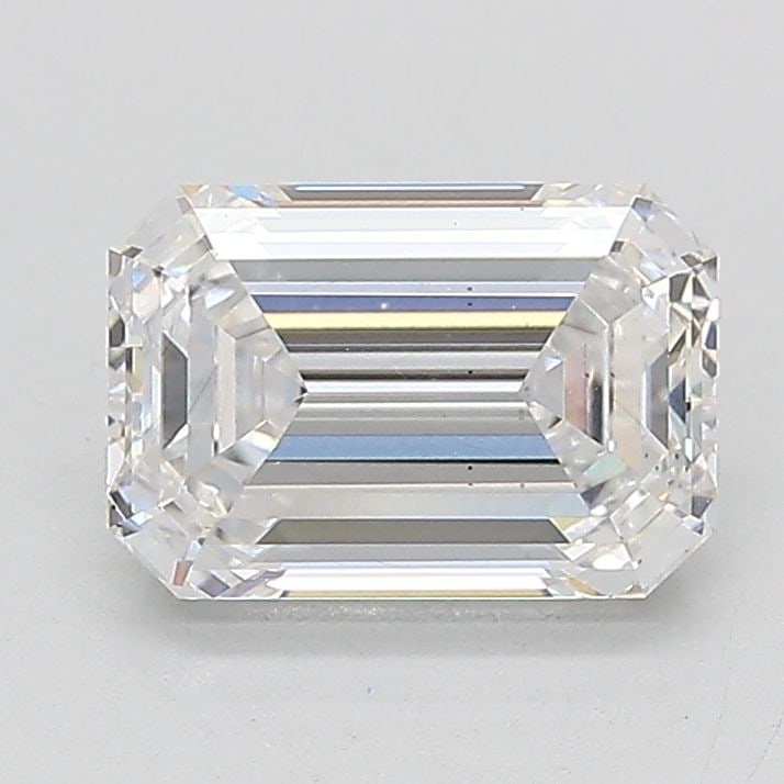 Loose Diamond - EMERALD 1.66ct D VS2: Loose Diamond - EMERALD 1.66ct D VS2 Source: This is a real non-mined Diamond that has been grown in a lab Shape: EMERALD Carats: 1.66 Color: D Clarity: VS2 Certification: IGI Video: