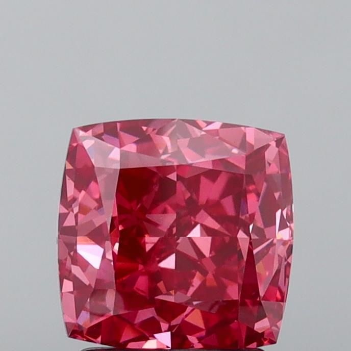 Loose Diamond - CUSHION MODIFIED 2.94ct Fancy Vivid Pink VS1: Loose Diamond - CUSHION MODIFIED 2.94ct Fancy Vivid Pink VS1 Source: This is a real non-mined Diamond that has been grown in a lab Shape: CUSHION MODIFIED Carats: 2.94 Color: Fancy Vivid Pink