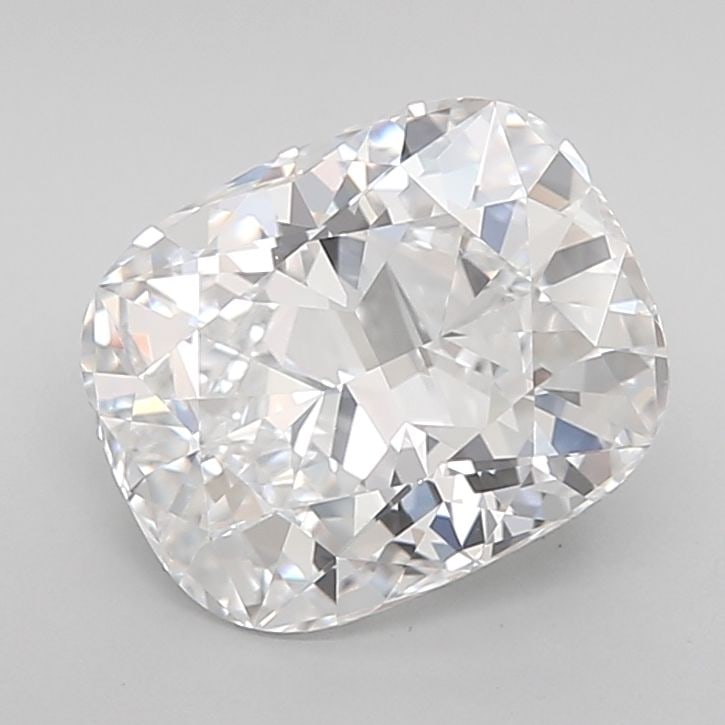 Loose Diamond - CUSHION MODIFIED 2.69ct D IF: Loose Diamond - CUSHION MODIFIED 2.69ct D IF Source: This is a real non-mined Diamond that has been grown in a lab Shape: CUSHION MODIFIED Carats: 2.69 Color: D Clarity: IF Certification: IGI Video: