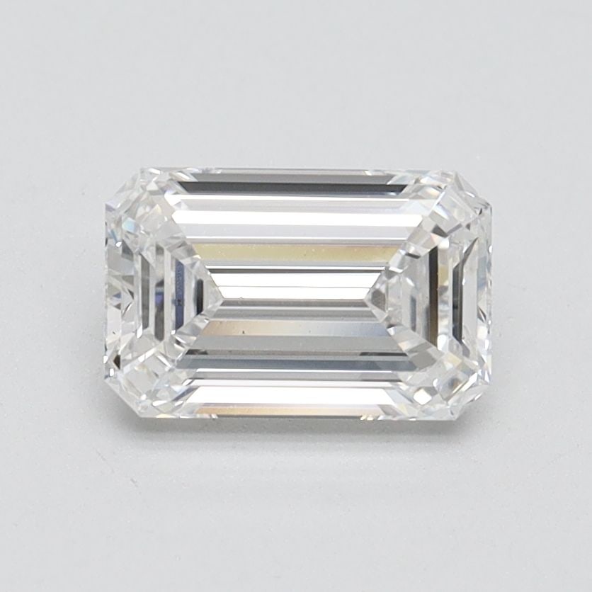 Loose Diamond - EMERALD 1.04ct E VS2: Loose Diamond - EMERALD 1.04ct E VS2 Source: This is a real non-mined Diamond that has been grown in a lab Shape: EMERALD Carats: 1.04 Color: E Clarity: VS2 Certification: IGI Video: