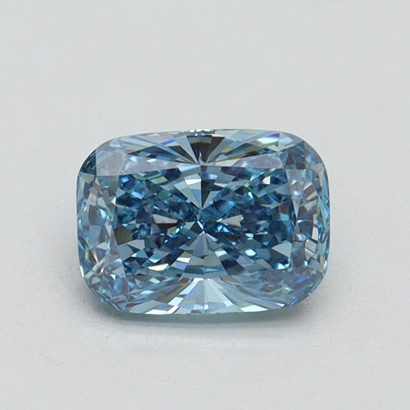 Loose Diamond - CUSHION BRILLIANT 1.0ct Fancy Vivid Blue VS1: Loose Diamond - CUSHION BRILLIANT 1.0ct Fancy Vivid Blue VS1 Source: This is a real non-mined Diamond that has been grown in a lab Shape: CUSHION BRILLIANT Carats: 1.0 Color: Fancy Vivid Blue