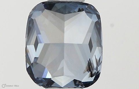 Loose Diamond - CUSHION MODIFIED 0.56ct Fancy Deep Blue SI2: Loose Diamond - CUSHION MODIFIED 0.56ct Fancy Deep Blue SI2 Source: This is a real non-mined Diamond that has been grown in a lab Shape: CUSHION MODIFIED Carats: 0.56 Color: Fancy Deep Blue Certificat