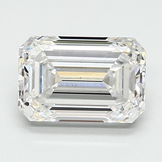 Loose Diamond - EMERALD 1.63ct D VS1: Loose Diamond - EMERALD 1.63ct D VS1 Source: This is a real non-mined Diamond that has been grown in a lab Shape: EMERALD Carats: 1.63 Color: D Clarity: VS1 Certification: IGI Video: