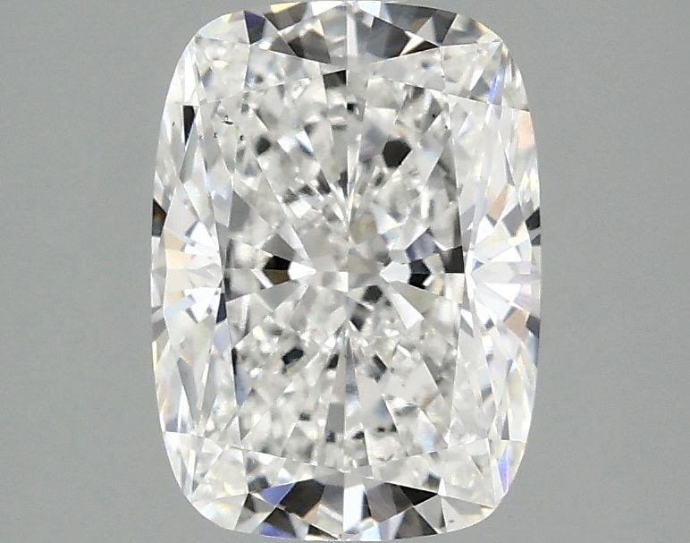 Loose Diamond - CUSHION MODIFIED 2.01ct E VS2: Loose Diamond - CUSHION MODIFIED 2.01ct E VS2 Source: This is a real non-mined Diamond that has been grown in a lab Shape: CUSHION MODIFIED Carats: 2.01 Color: E Clarity: VS2 Certification: IGI Video: