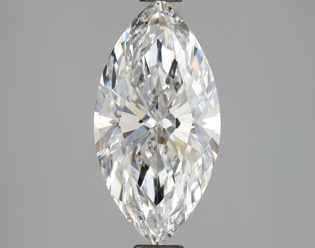 Loose Diamond - MARQUISE 2.58ct E VVS2: Loose Diamond - MARQUISE 2.58ct E VVS2 Source: This is a real non-mined Diamond that has been grown in a lab Shape: MARQUISE Carats: 2.58 Color: E Clarity: VVS2 Certification: IGI Video: