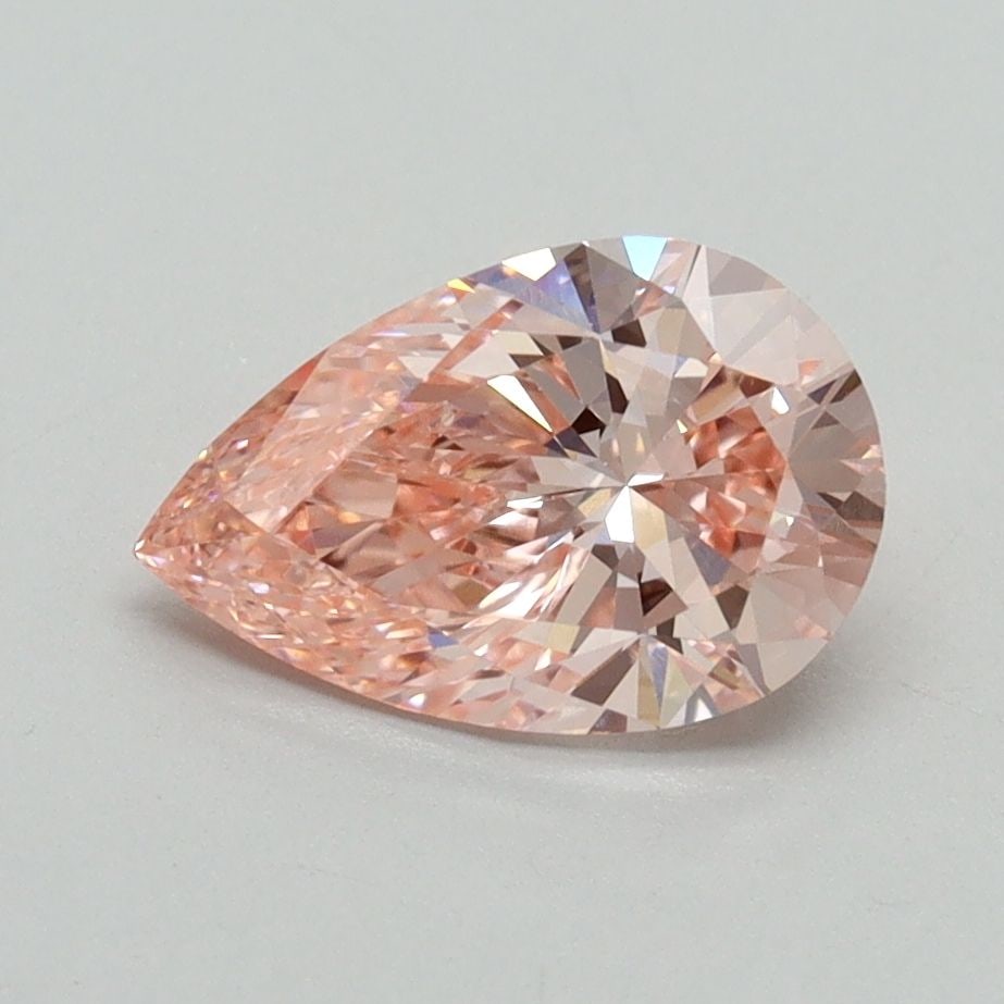 Loose Diamond - PEAR 1.25ct Fancy Vivid Pink VS1: Loose Diamond - PEAR 1.25ct Fancy Vivid Pink VS1 Source: This is a real non-mined Diamond that has been grown in a lab Shape: PEAR Carats: 1.25 Color: Fancy Vivid Pink Certification: IGI Video: