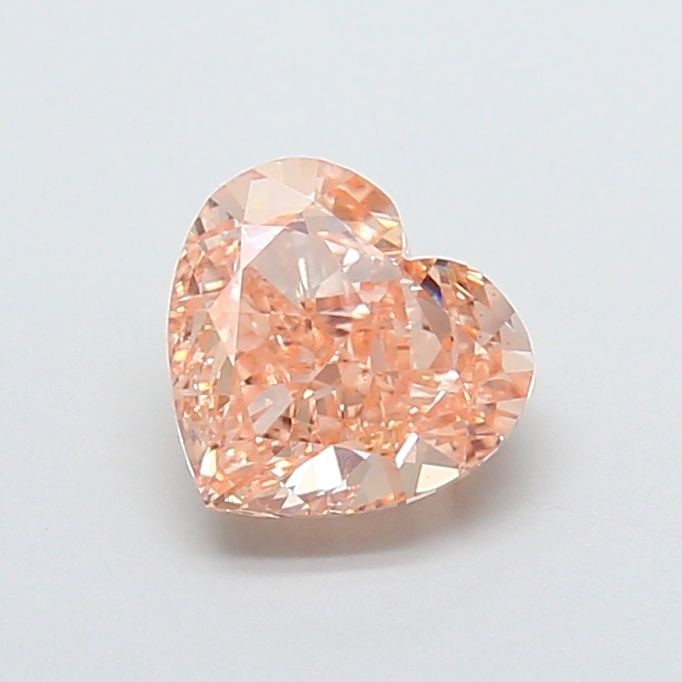 Loose Diamond - HEART 2.09ct Fancy Brownish Orange VS1: Loose Diamond - HEART 2.09ct Fancy Brownish Orange VS1 Source: This is a real non-mined Diamond that has been grown in a lab Shape: HEART Carats: 2.09 Color: Fancy Brownish Orange Certification: IGI V