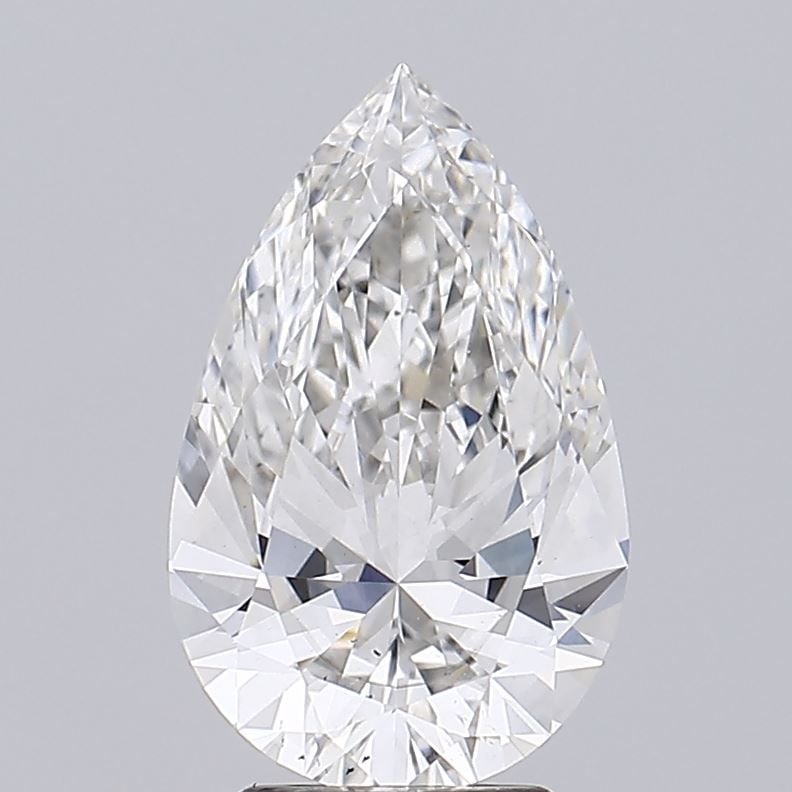 Loose Diamond - PEAR 3.34ct G VS2: Loose Diamond - PEAR 3.34ct G VS2 Source: This is a real non-mined Diamond that has been grown in a lab Shape: PEAR Carats: 3.34 Color: G Clarity: VS2 Certification: IGI Video: Video Link The