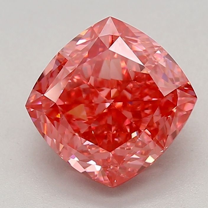 Loose Diamond - CUSHION MODIFIED 3.02ct Fancy Vivid Pink VS1: Loose Diamond - CUSHION MODIFIED 3.02ct Fancy Vivid Pink VS1 Source: This is a real non-mined Diamond that has been grown in a lab Shape: CUSHION MODIFIED Carats: 3.02 Color: Fancy Vivid Pink