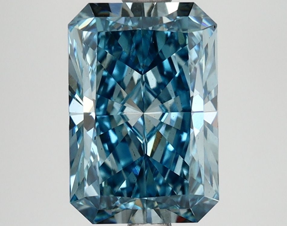 Loose Diamond - RADIANT 2.65ct Fancy Vivid Blue VS1 (1 of 1)