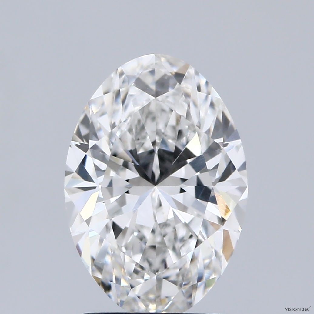 Loose Diamond - OVAL 2.01ct F VS1: Loose Diamond - OVAL 2.01ct F VS1 Source: This is a real non-mined Diamond that has been grown in a lab Shape: OVAL Carats: 2.01 Color: F Clarity: VS1 Certification: IGI Video: Video Link The