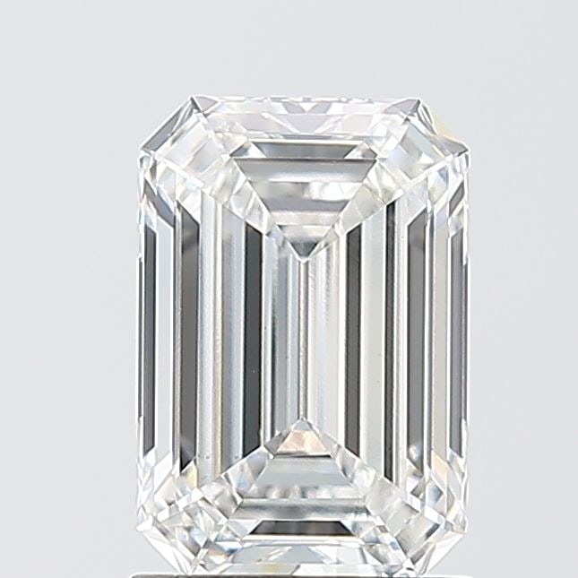 Loose Diamond - EMERALD 1.55ct E VS1: Loose Diamond - EMERALD 1.55ct E VS1 Source: This is a real non-mined Diamond that has been grown in a lab Shape: EMERALD Carats: 1.55 Color: E Clarity: VS1 Certification: IGI Video: