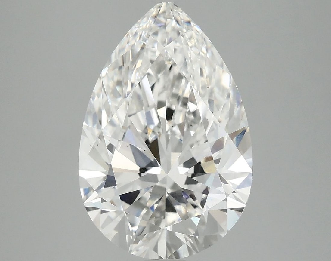 Loose Diamond - PEAR 4.04ct F VS2: Loose Diamond - PEAR 4.04ct F VS2 Source: This is a real non-mined Diamond that has been grown in a lab Shape: PEAR Carats: 4.04 Color: F Clarity: VS2 Certification: IGI Video: Video Link The