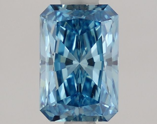 Loose Diamond - RADIANT 1.04ct Fancy Vivid Blue VS1: Loose Diamond - RADIANT 1.04ct Fancy Vivid Blue VS1 Source: This is a real non-mined Diamond that has been grown in a lab Shape: RADIANT Carats: 1.04 Color: Fancy Vivid Blue Certification: IGI