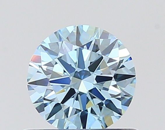 Ideal Loose Diamond - ROUND 0.52ct Fancy Intense Blue VVS1: Ideal Loose Diamond - ROUND 0.52ct Fancy Intense Blue VVS1 Source: This is a real non-mined Diamond that has been grown in a lab Shape: ROUND Carats: 0.52 Color: Fancy Intense Blue Certification: