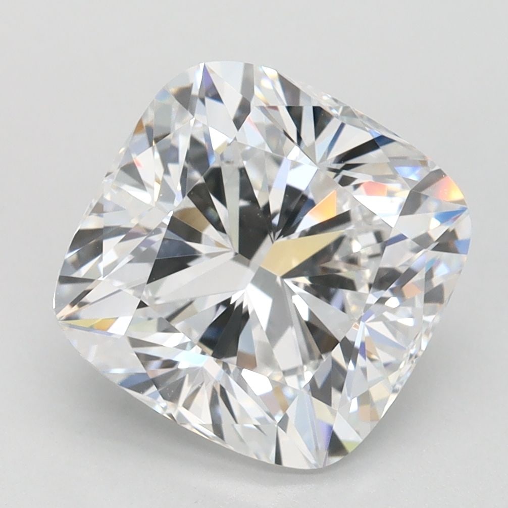 Loose Diamond - CUSHION MODIFIED 3.05ct D IF: Loose Diamond - CUSHION MODIFIED 3.05ct D IF Source: This is a real non-mined Diamond that has been grown in a lab Shape: CUSHION MODIFIED Carats: 3.05 Color: D Clarity: IF Certification: IGI Video: