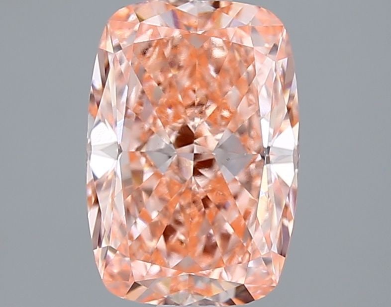 Loose Diamond - CUSHION MODIFIED 1.56ct Fancy Vivid Pink VS1: Loose Diamond - CUSHION MODIFIED 1.56ct Fancy Vivid Pink VS1 Source: This is a real non-mined Diamond that has been grown in a lab Shape: CUSHION MODIFIED Carats: 1.56 Color: Fancy Vivid Pink