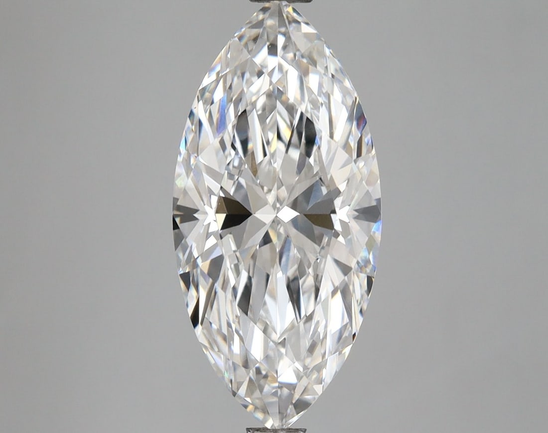 Loose Diamond - MARQUISE 3.08ct D VVS1: Loose Diamond - MARQUISE 3.08ct D VVS1 Source: This is a real non-mined Diamond that has been grown in a lab Shape: MARQUISE Carats: 3.08 Color: D Clarity: VVS1 Certification: IGI Video:
