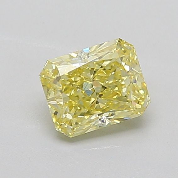 Loose Diamond - RADIANT 1.06ct Fancy Intense Yellow VS1: Loose Diamond - RADIANT 1.06ct Fancy Intense Yellow VS1 Source: This is a real non-mined Diamond that has been grown in a lab Shape: RADIANT Carats: 1.06 Color: Fancy Intense Yellow Certification: