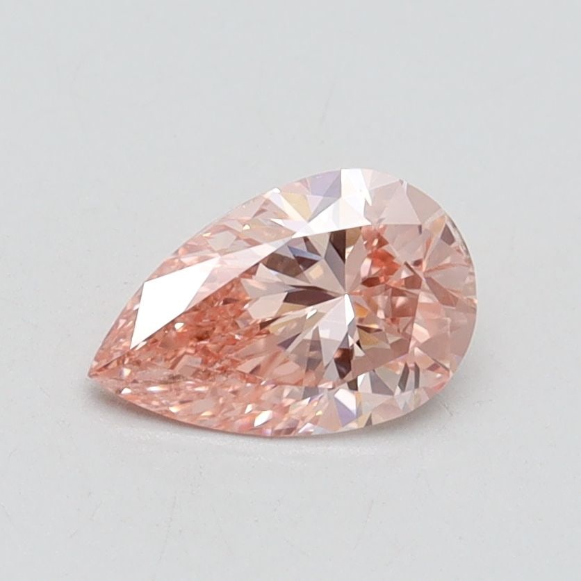 Loose Diamond - PEAR 0.71ct Fancy Intense Pink SI1: Loose Diamond - PEAR 0.71ct Fancy Intense Pink SI1 Source: This is a real non-mined Diamond that has been grown in a lab Shape: PEAR Carats: 0.71 Color: Fancy Intense Pink Certification: IGI Video: