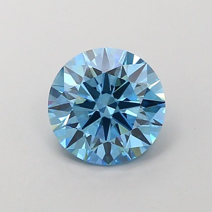 Ideal Loose Diamond - ROUND 1.58ct Fancy Vivid Blue VVS2: Ideal Loose Diamond - ROUND 1.58ct Fancy Vivid Blue VVS2 Source: This is a real non-mined Diamond that has been grown in a lab Shape: ROUND Carats: 1.58 Color: Fancy Vivid Blue Certification: IGI