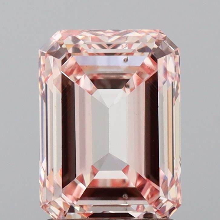 Loose Diamond - EMERALD 1.71ct Fancy Pink VS2 (1 of 1)