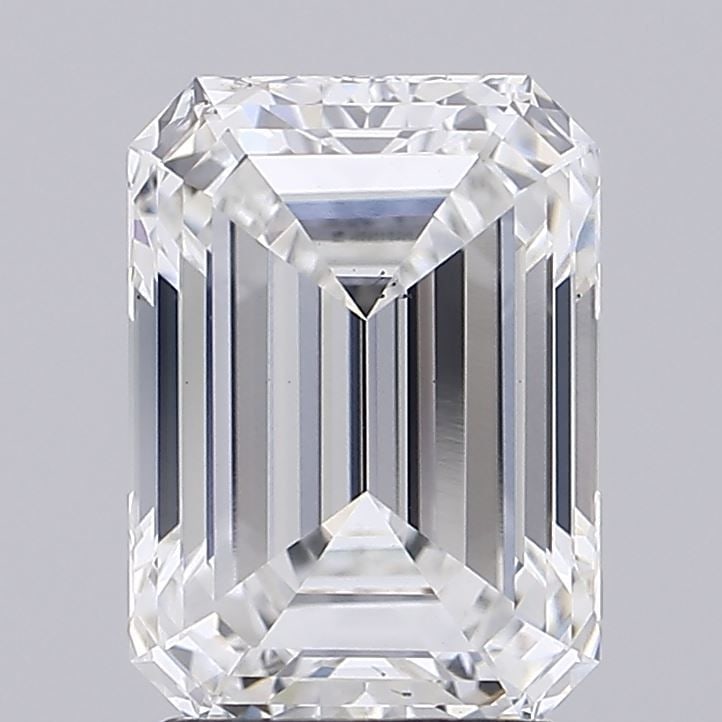 Loose Diamond - EMERALD 2.78ct F VS2: Loose Diamond - EMERALD 2.78ct F VS2 Source: This is a real non-mined Diamond that has been grown in a lab Shape: EMERALD Carats: 2.78 Color: F Clarity: VS2 Certification: IGI Video: