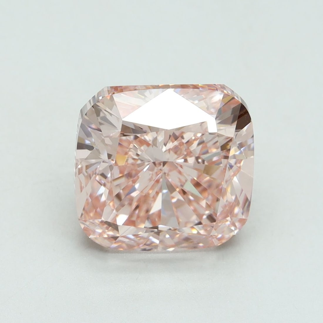 Loose Diamond - CUSHION BRILLIANT 5.0ct Fancy Intense Pink VS2: Loose Diamond - CUSHION BRILLIANT 5.0ct Fancy Intense Pink VS2 Source: This is a real non-mined Diamond that has been grown in a lab Shape: CUSHION BRILLIANT Carats: 5.0 Color: Fancy Intense Pink Cert
