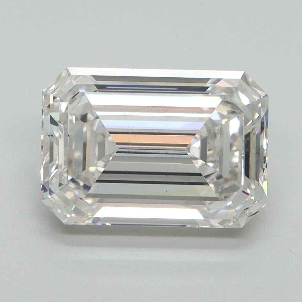 Loose Diamond - EMERALD 3.19ct F VS2: Loose Diamond - EMERALD 3.19ct F VS2 Source: This is a real non-mined Diamond that has been grown in a lab Shape: EMERALD Carats: 3.19 Color: F Clarity: VS2 Certification: NONE Video: