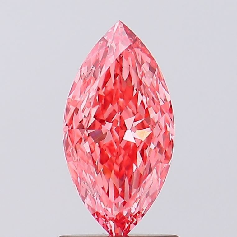 Loose Diamond - MARQUISE 1.15ct Fancy Vivid Pink VS1: Loose Diamond - MARQUISE 1.15ct Fancy Vivid Pink VS1 Source: This is a real non-mined Diamond that has been grown in a lab Shape: MARQUISE Carats: 1.15 Color: Fancy Vivid Pink Certification: IGI Video