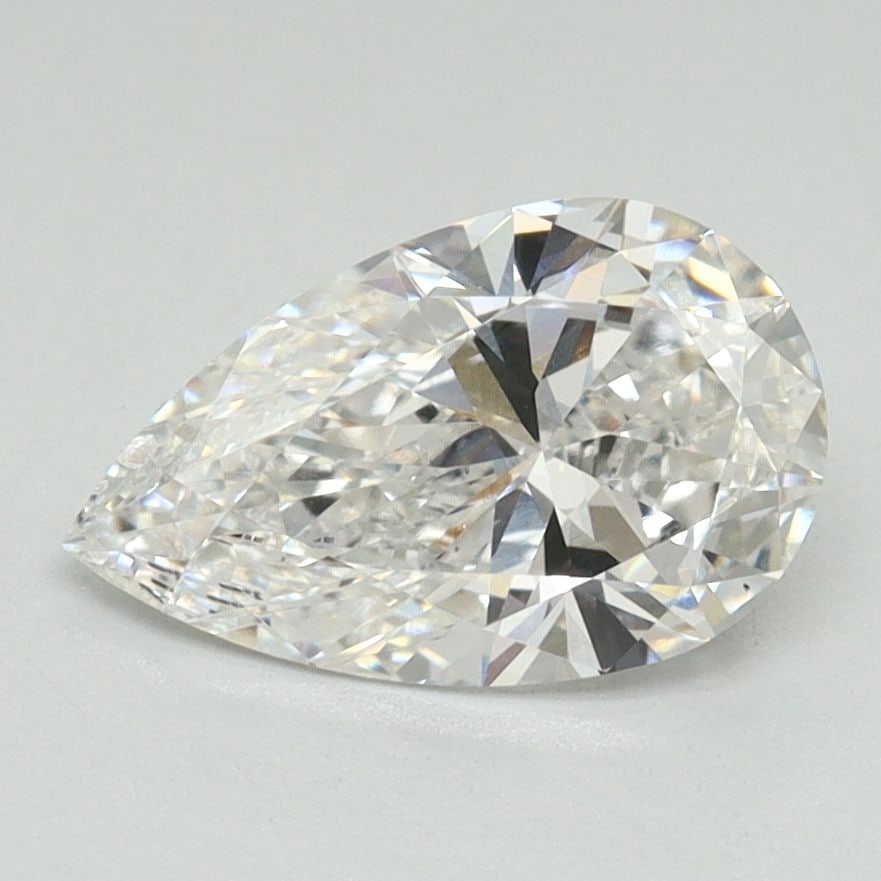 Loose Diamond - PEAR 1.5ct F VS2: Loose Diamond - PEAR 1.5ct F VS2 Source: This is a real non-mined Diamond that has been grown in a lab Shape: PEAR Carats: 1.5 Color: F Clarity: VS2 Certification: GSI Video: