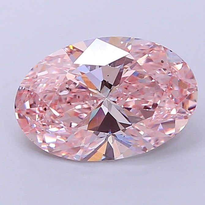 Loose Diamond - OVAL 2.52ct Fancy Intense Pink VS2: Loose Diamond - OVAL 2.52ct Fancy Intense Pink VS2 Source: This is a real non-mined Diamond that has been grown in a lab Shape: OVAL Carats: 2.52 Color: Fancy Intense Pink Certification: IGI Video: