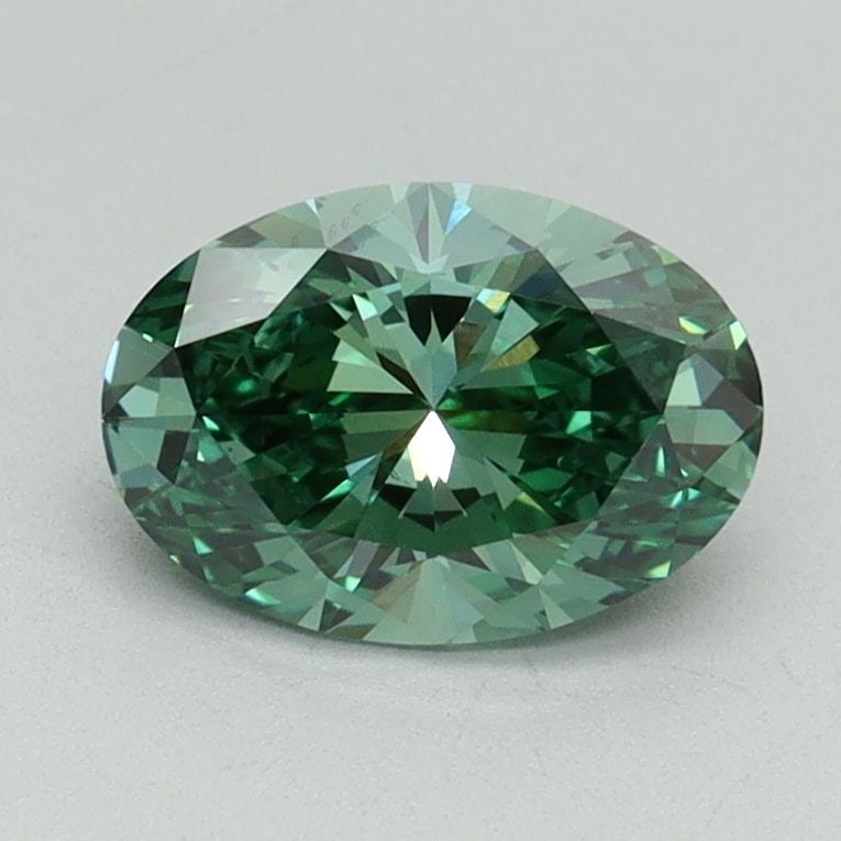 Loose Diamond - OVAL 1.04ct Fancy Vivid Green VVS2 (1 of 1)