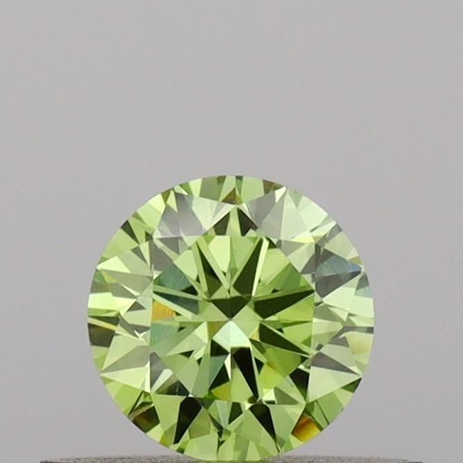 Loose Diamond - ROUND 0.32ct Fancy Vivid Green VS1: Loose Diamond - ROUND 0.32ct Fancy Vivid Green VS1 Source: This is a real non-mined Diamond that has been grown in a lab Shape: ROUND Carats: 0.32 Color: Fancy Vivid Green Certification: IGI Video: