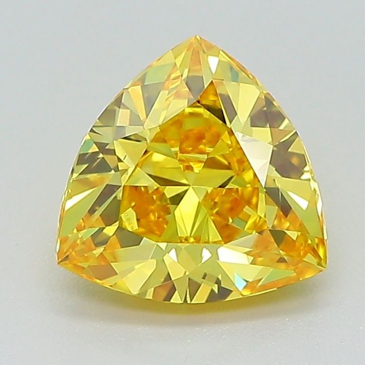 Loose Diamond - TRIANGULAR 1.45ct Fancy Vivid Yellow VS1 (1 of 1)