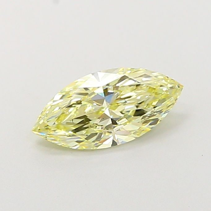 Loose Diamond - MARQUISE 1.01ct Fancy Yellow VS2: Loose Diamond - MARQUISE 1.01ct Fancy Yellow VS2 Source: This is a real non-mined Diamond that has been grown in a lab Shape: MARQUISE Carats: 1.01 Color: Fancy Yellow Certification: IGI Video: