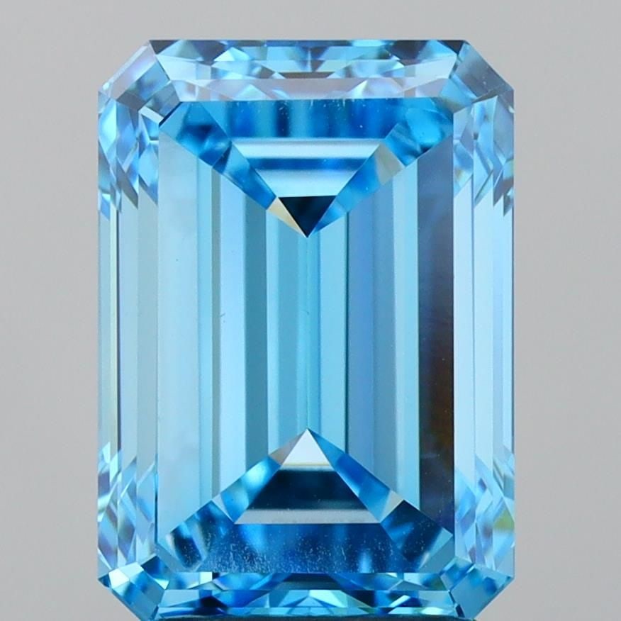 Loose Diamond - EMERALD 3.0ct Fancy Vivid Blue VS1: Loose Diamond - EMERALD 3.0ct Fancy Vivid Blue VS1 Source: This is a real non-mined Diamond that has been grown in a lab Shape: EMERALD Carats: 3.0 Color: Fancy Vivid Blue Certification: IGI Video:
